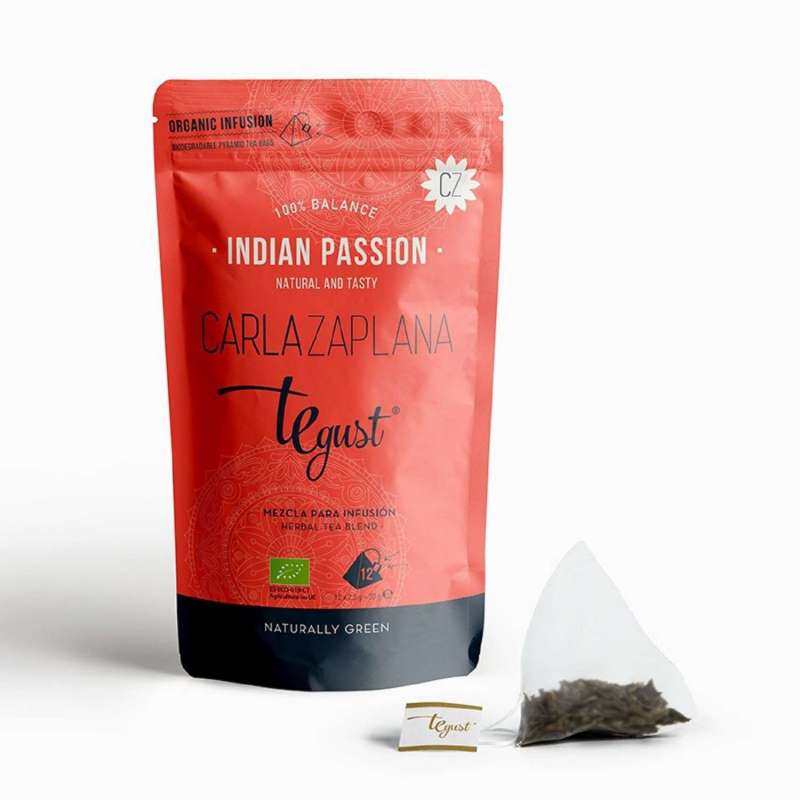 Tisane Indian Passion - 12 Sachets pyramides biodégradables