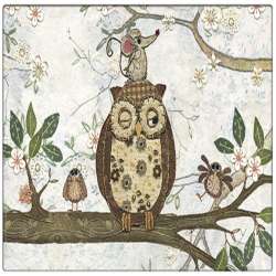 Mug porcelaine design chouette fun Bug Art 25 cl