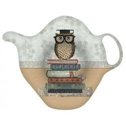 Repose sachet de thé déco Maitre Hibou collection The Amys - Kiub