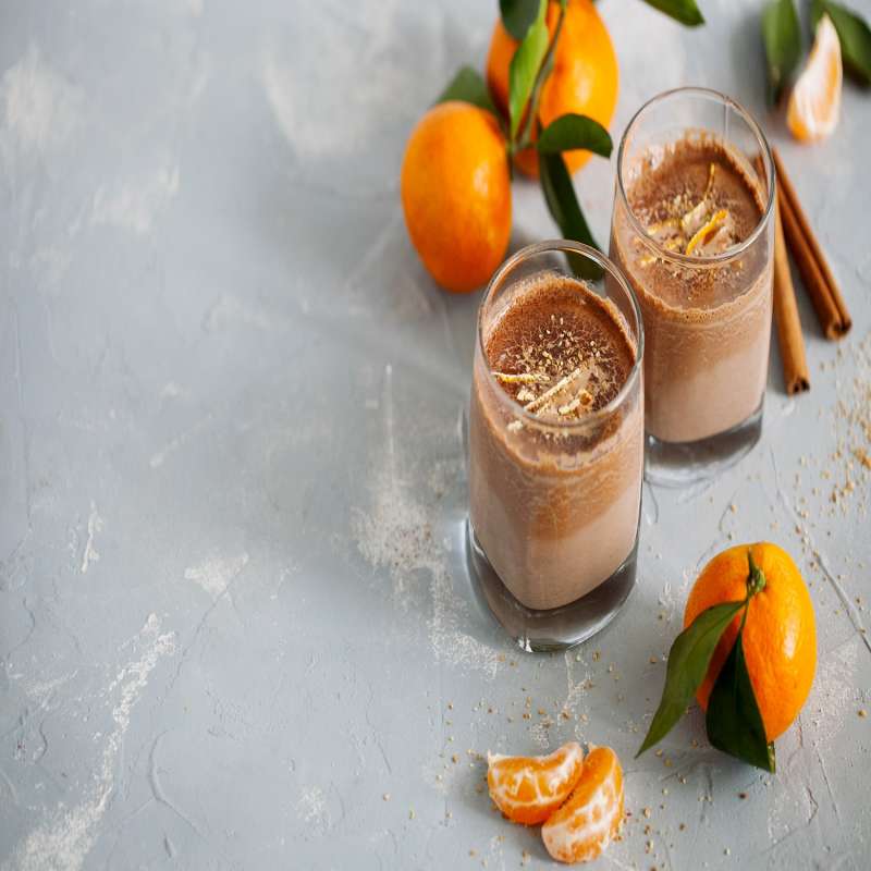 100% Cacao Bio orange mandarine