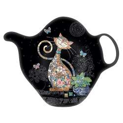 Idée cadeau Repose sachet déco Chat jewels Kiub