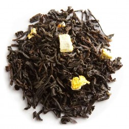 vente de thé noir agrumes orange