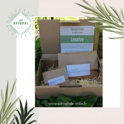 Lessive maison avec du savon noir