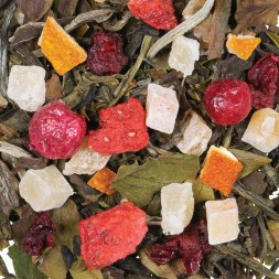 Thé blanc pêche et litchi arôme naturel