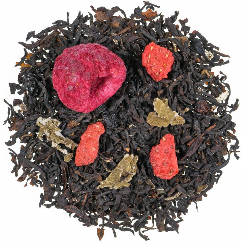 thé noir fruits rouges