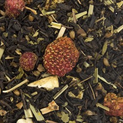 thé noir fraise citron glacé