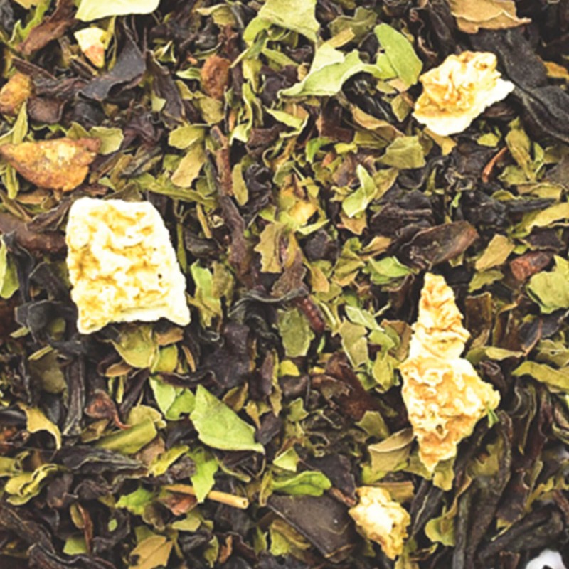 Thé noir menthe_thé noir mangue_ thé noir citron