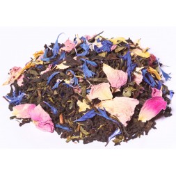 Thé noir rose - fleur- floral - exotique