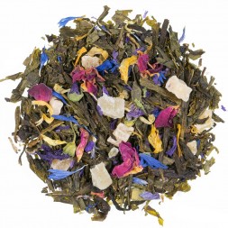 Thé vert fruit de la passion_fruit de la passion_fruit exotique