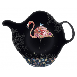 Idée cadeau Repose sachet déco flamant rose