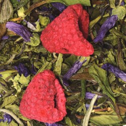 Thé vert Framboise Violette Bio - 15 Sachets pyramides