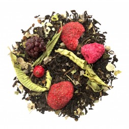 Thé Noir Fruits des bois Verveine Bio - 15 Sachets pyramides