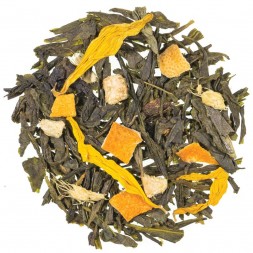 Thé vert Gingembre Citron Bio - 15 Sachets pyramides