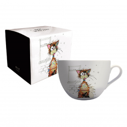 Grand Bol à Anse Chat Ziggy 500 ml - Kiub