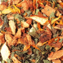 Infusion Orange Mandarine Aux Herbes Pour le Soir