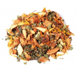 Infusion Orange Mandarine Aux Herbes Pour le Soir