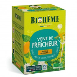 Tisane Menthe basilic fenouil coriandre bio