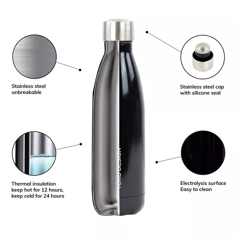 Gourde simple paroi étoiles 500ml – Le Machinchouette