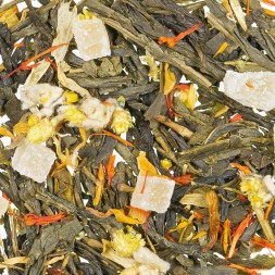 Thé vert Poire- Ananas maison de thé en ligne IntimiThé