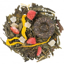 Thé vert Fraise - Ananas